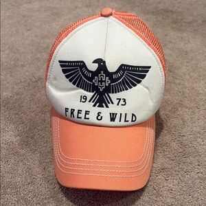Orange and Cream Free & Wild Bird Cap